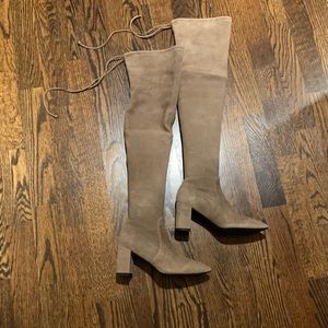 Stuart Weitzman Lesley 75 over the knee boots. Comes with original box & dustbag